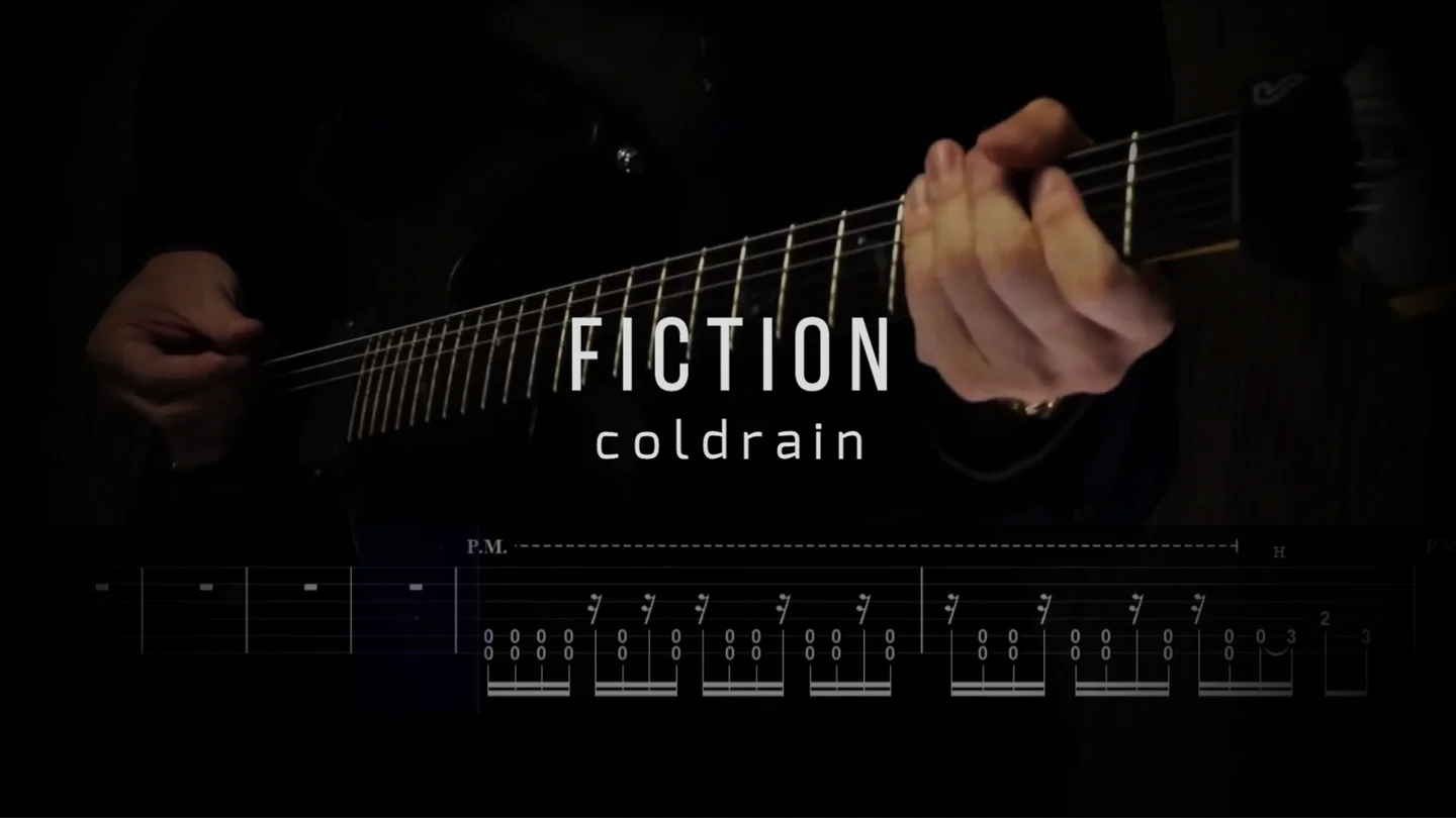Fiction - coldrain by 13monsters guitar