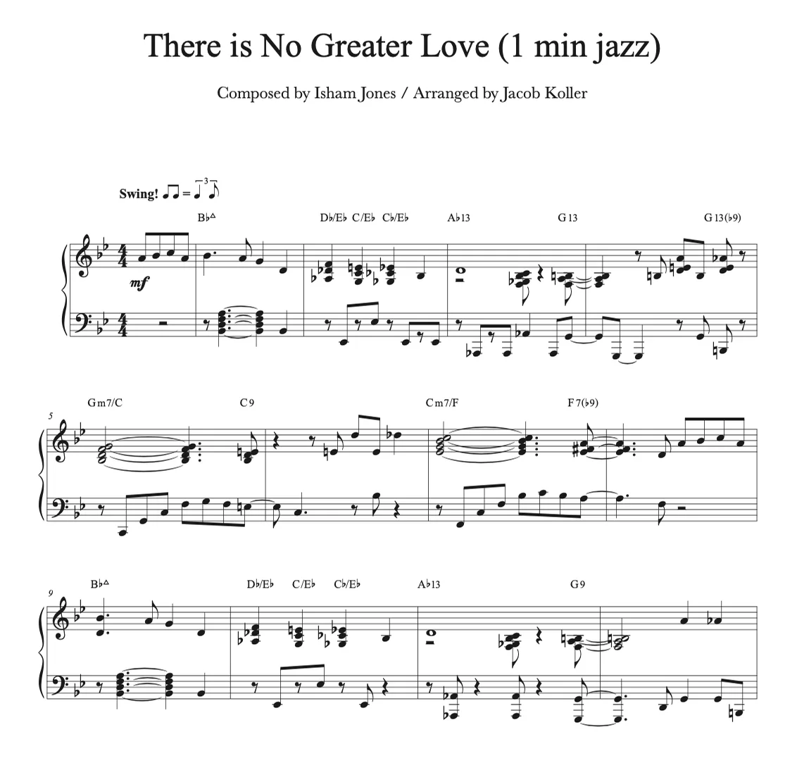 There Is No Greater Love - Jacob Koller by Jacob Koller