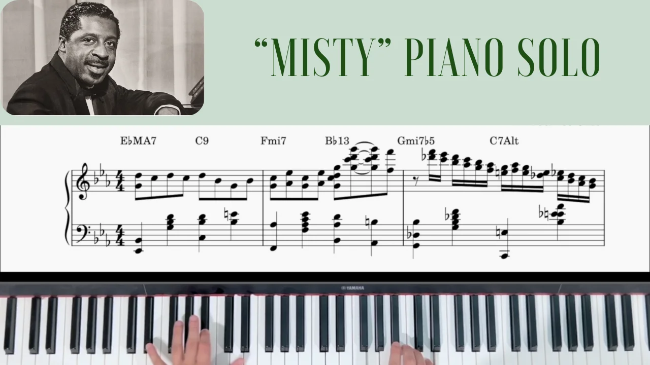 Misty Piano Solo - Errol Garner by James Ursel