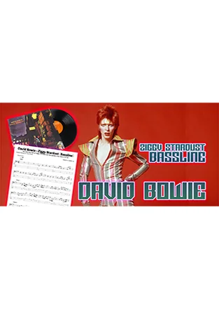 Ziggy Stardust - David Bowie (Bass Guitar Score) by Jonathan Lai