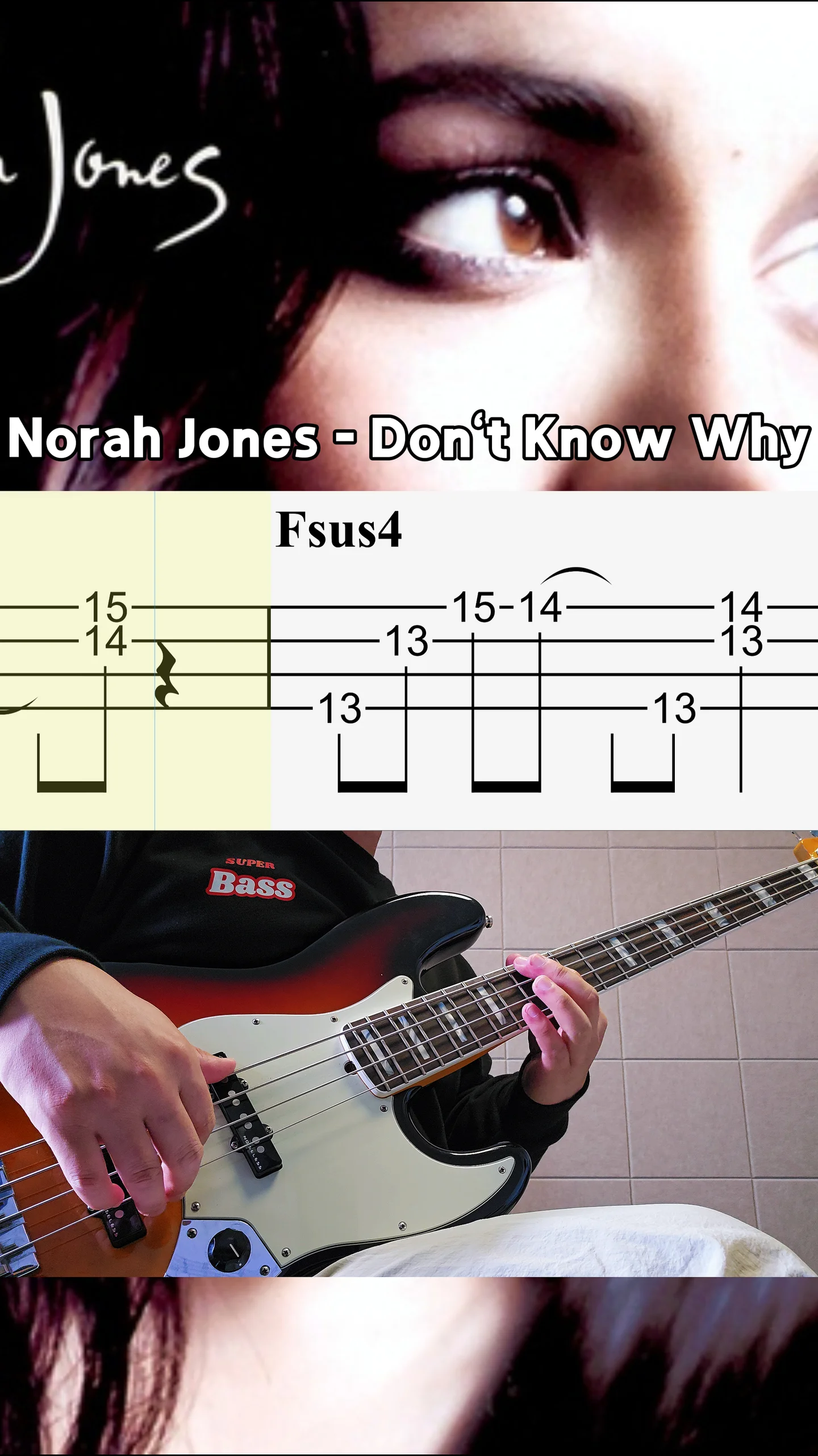 Don't Know Why - Norah Jones (Norah Jones - Don't Know Why_Super Bass(Chord Series)) by Super Bass