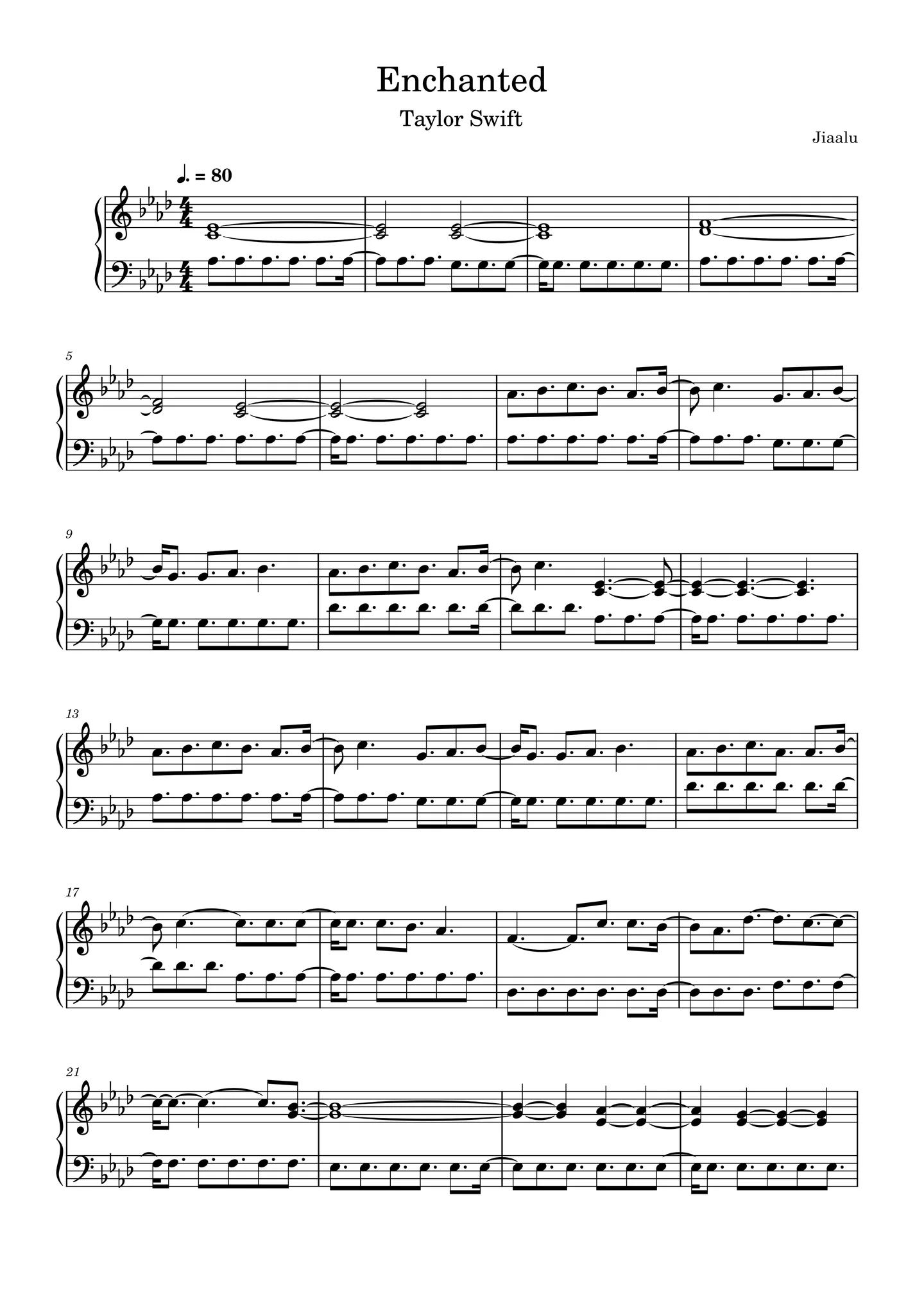 Enchanted - Taylor Swift (Speak Now) by Jiaalu