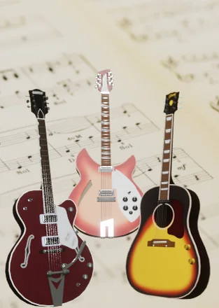 Eight Days a Week - The Beatles (Guitar x3) by Ryohei Kanayama