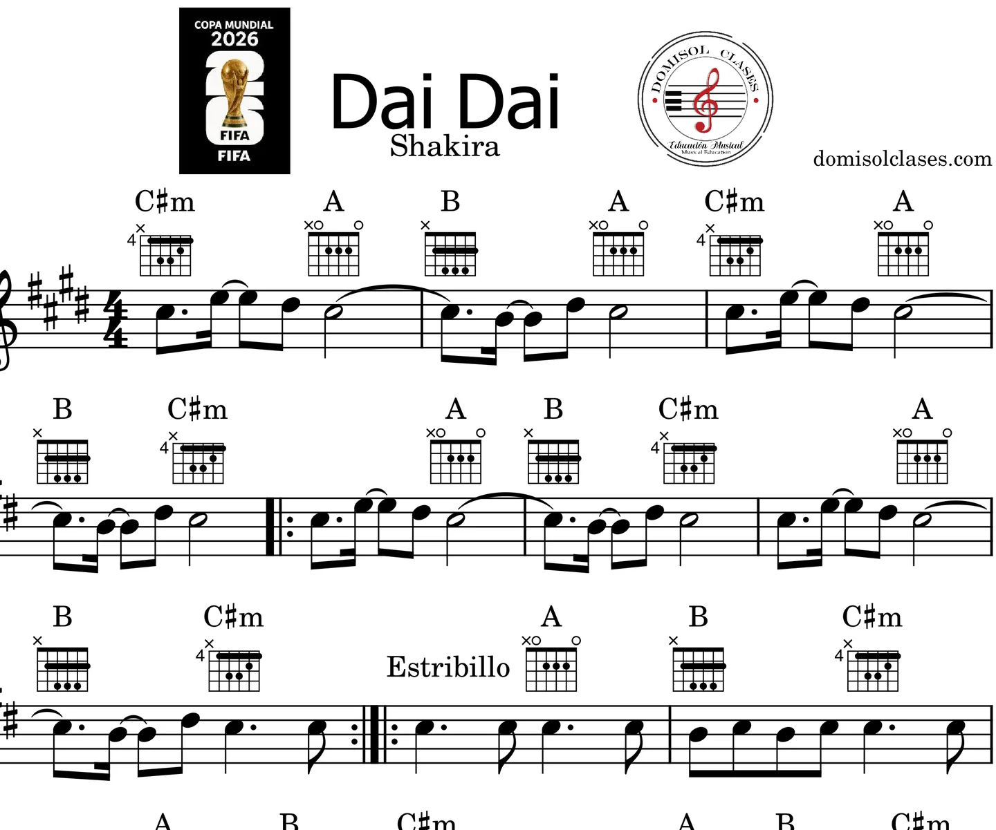 Dai Dai - Shakira by Claudia Quiroga