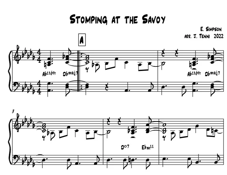 Stomping at the Savoy - Benny Goodman (arr. Jyrki Tenni) by Jyrki_Tenni