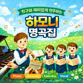 학원 특강으로 쓰기 좋은 합주(피아노 앙상블, 리코더, 칼림바) Ensemble Collection for Academy Special Classes (Piano Ensemble, Recorder, and Kalim
