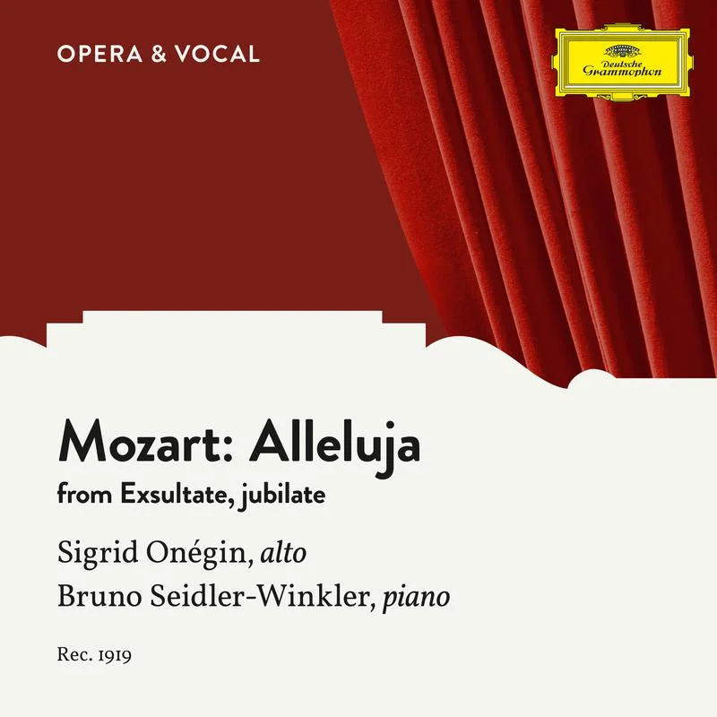 Mozart's Alleluia - Exsultate, jubilate, K.165/158a - Wolfgang Amadeus Mozart (In F Major - For Voice and Piano) by poon