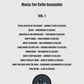 BEST MUSIC FOR CELLO ENSEMBLE VOL.1