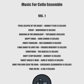 BEST MUSIC FOR CELLO ENSEMBLE VOL.1