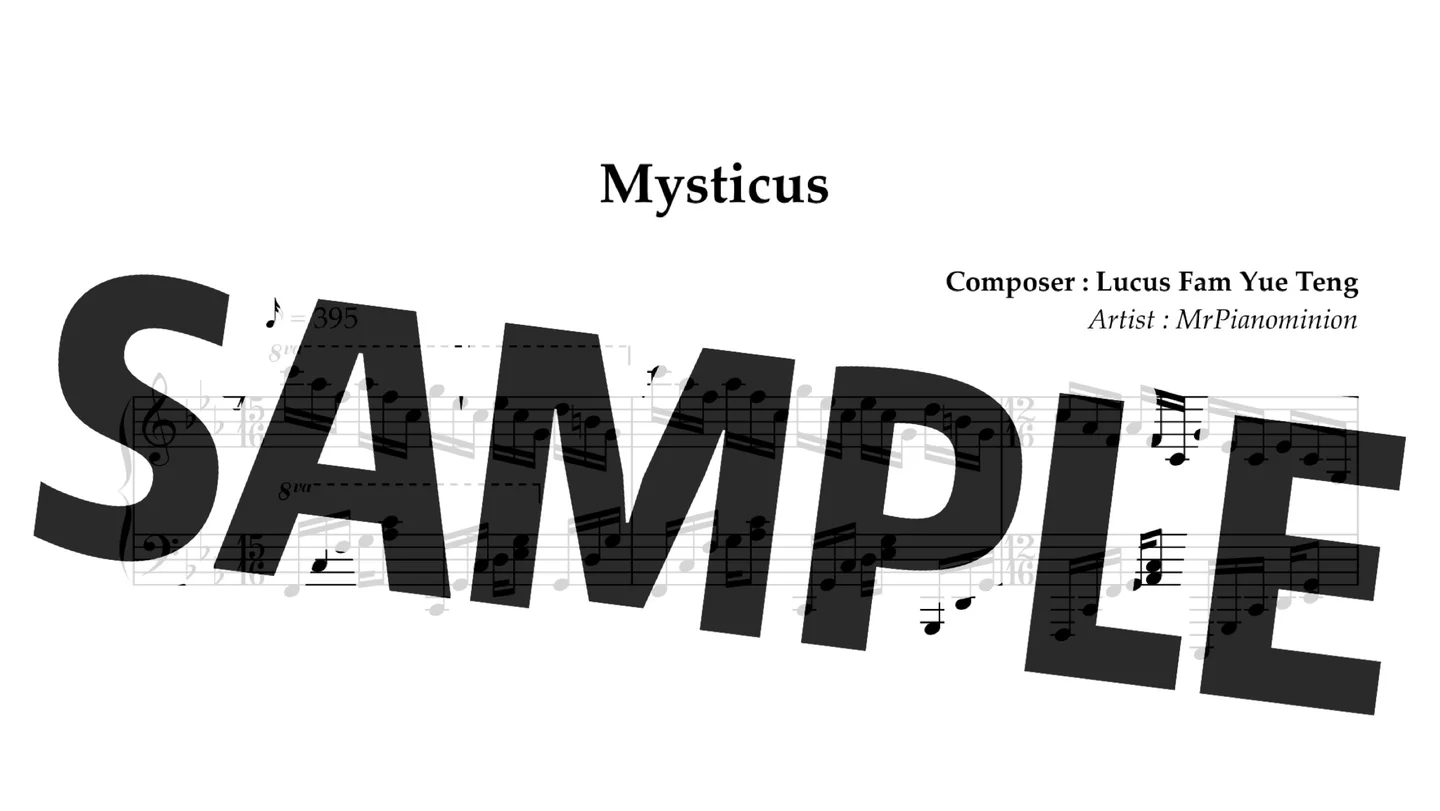 Piano Exercise: Mysticus - MrPianoMinion