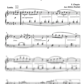 Chopin Waltz Op.69 No.1, 2 (EASY)