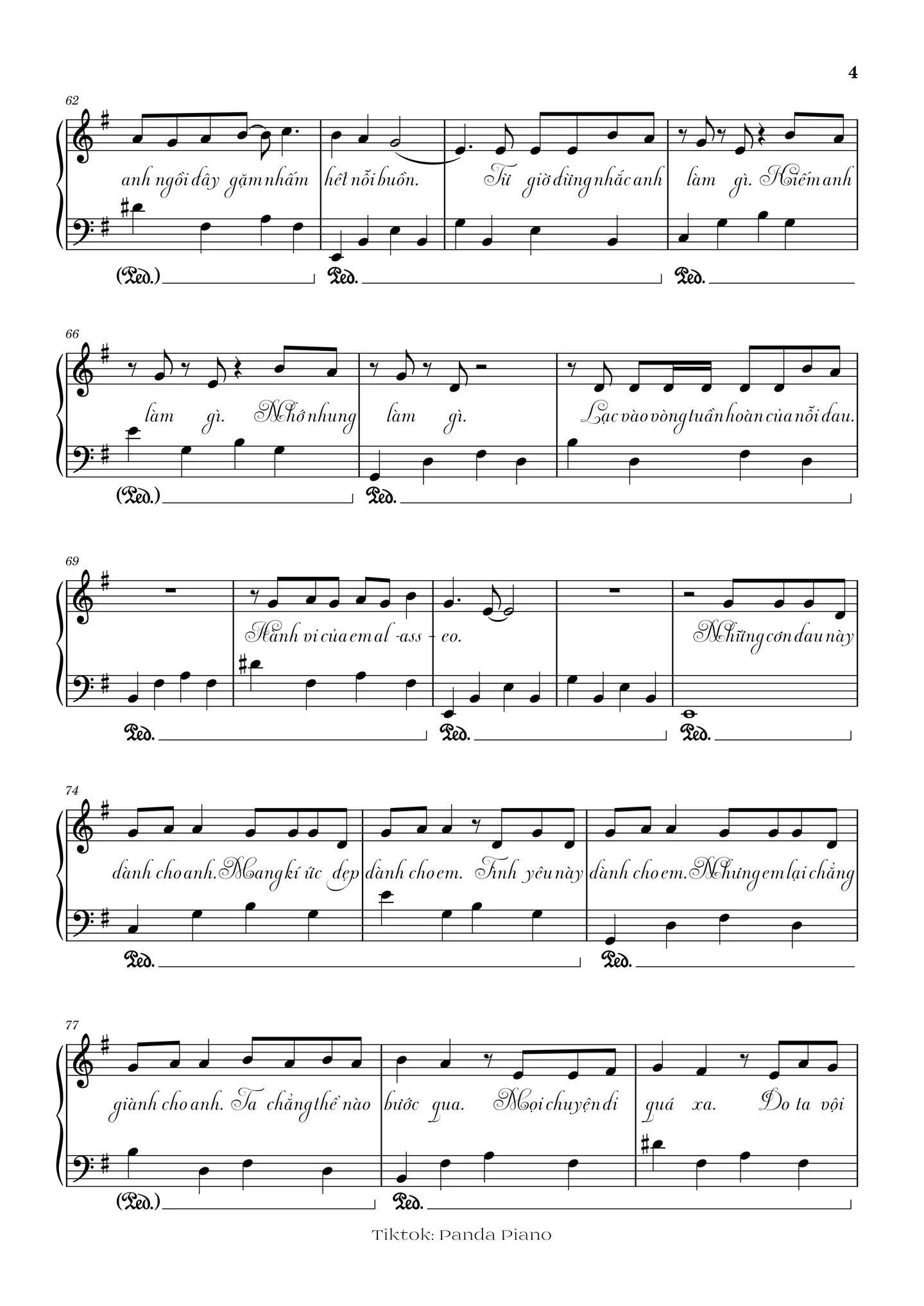 Anh biết rồi - RHYDER by Panda Piano - Page 4