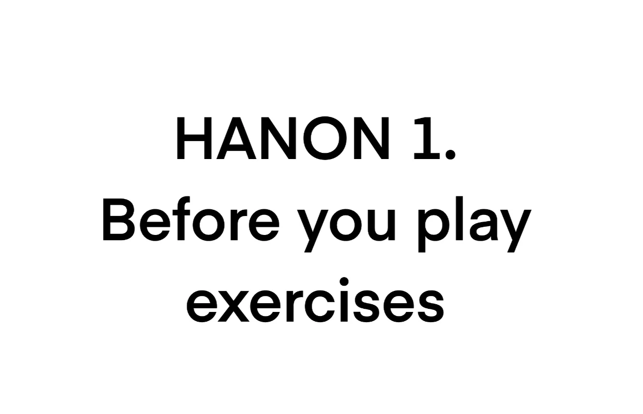 Exercise HANON 1. - HANON (Piano solo) by Mateo alvarado