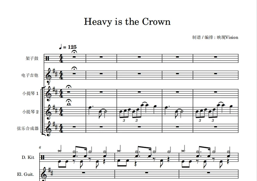 Heavy Is the Crown - Linkin Park by sun