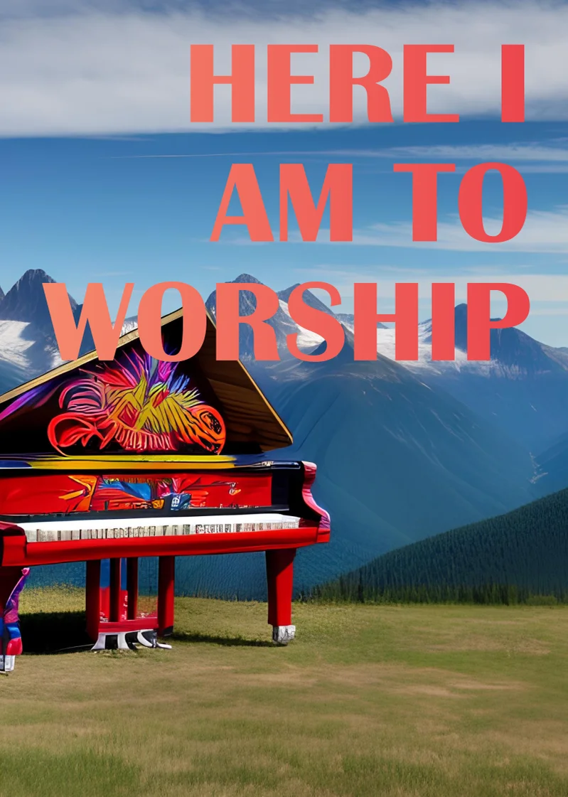 Here I am to Worship - Hillsong (Lyrics and chords included) by Demétrio Ferreira