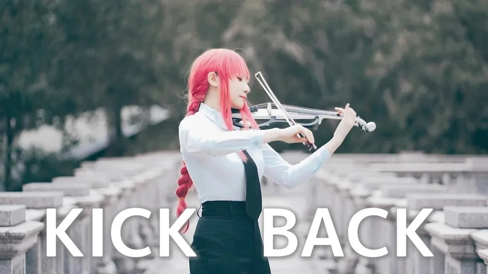 KICK BACK - Kenshi Yonezu (Chainsaw Man OP Includes Instrumental) by Kathie Violin 黃品舒小提琴