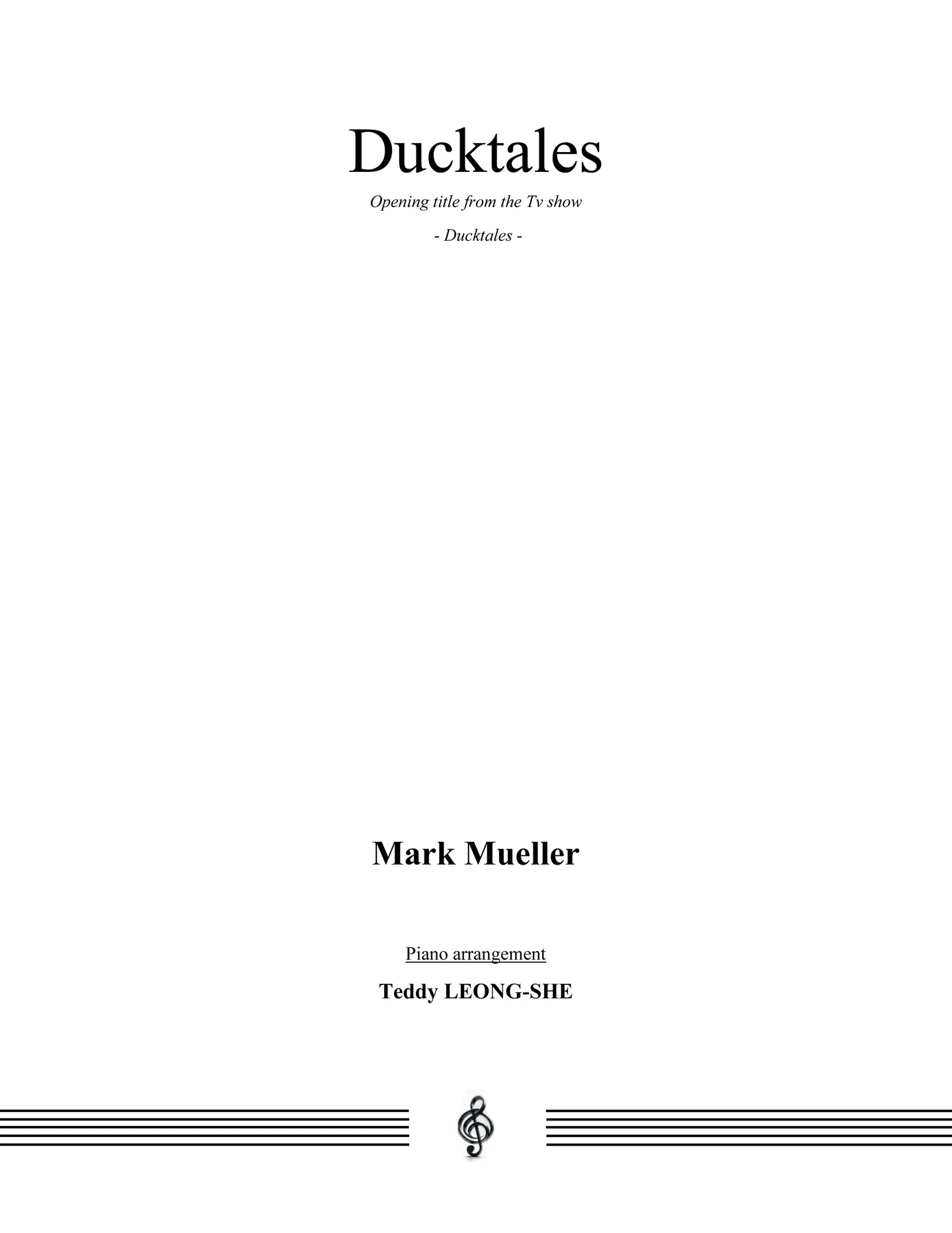 Ducktales - Mark Mueller by Teddy LEONG-SHE