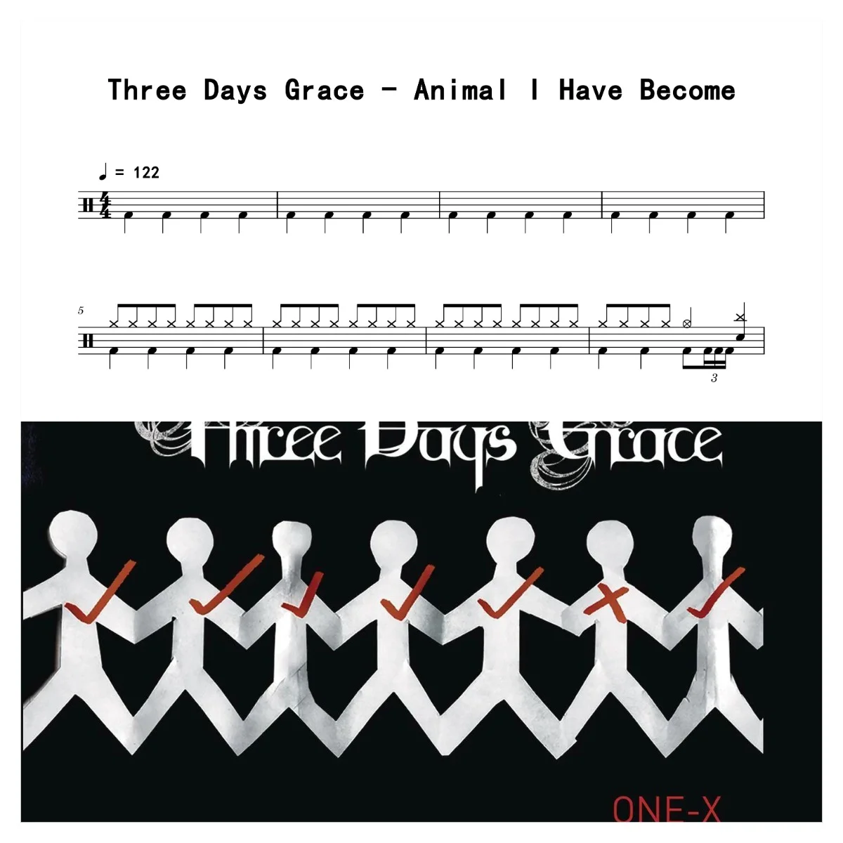 Animal I Have Become - Three Days Grace by 老虎不说谎