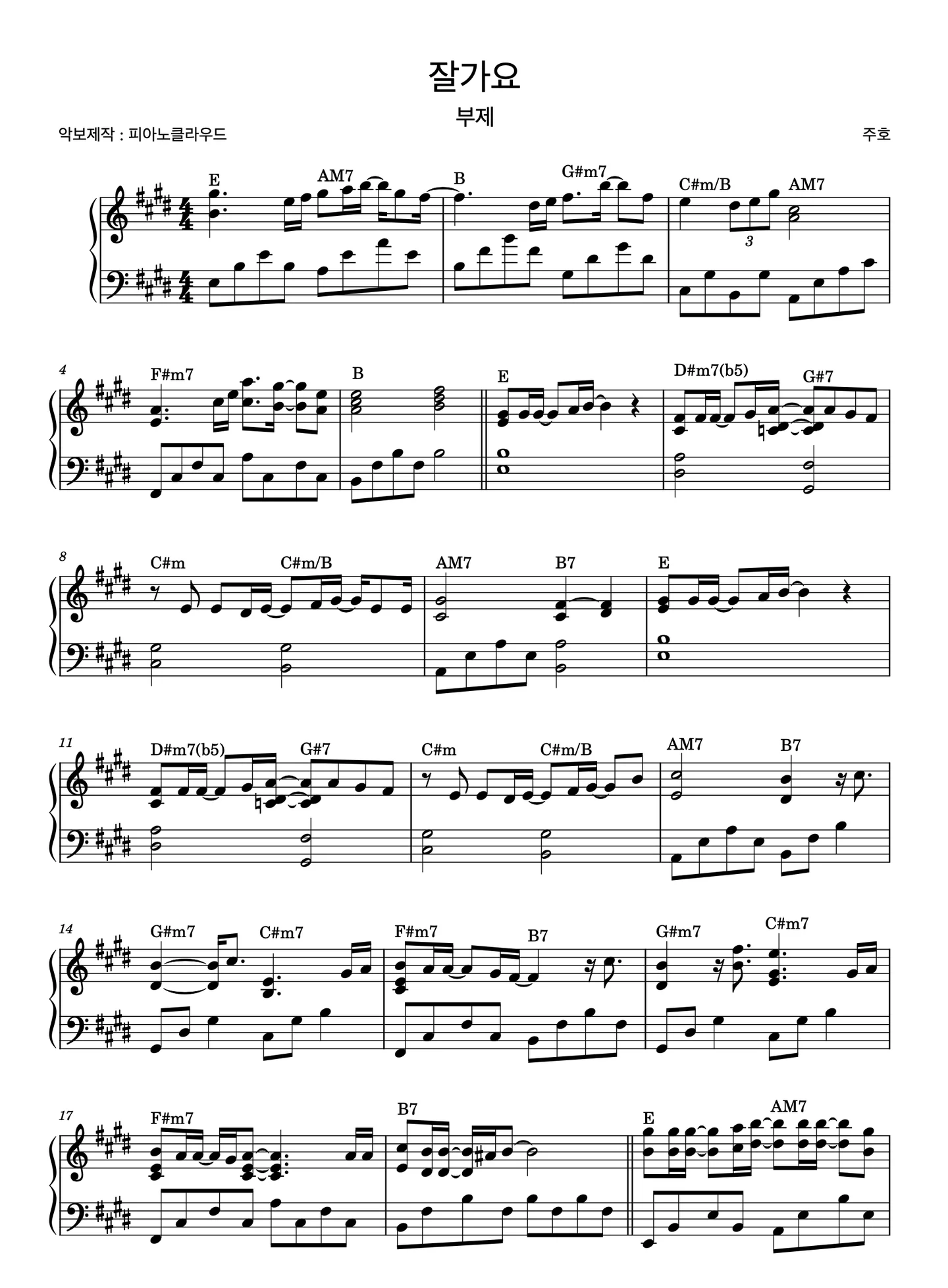Goodbye - Juho (Goodbye/Juho) by 피아노클라우드(piano cloud)