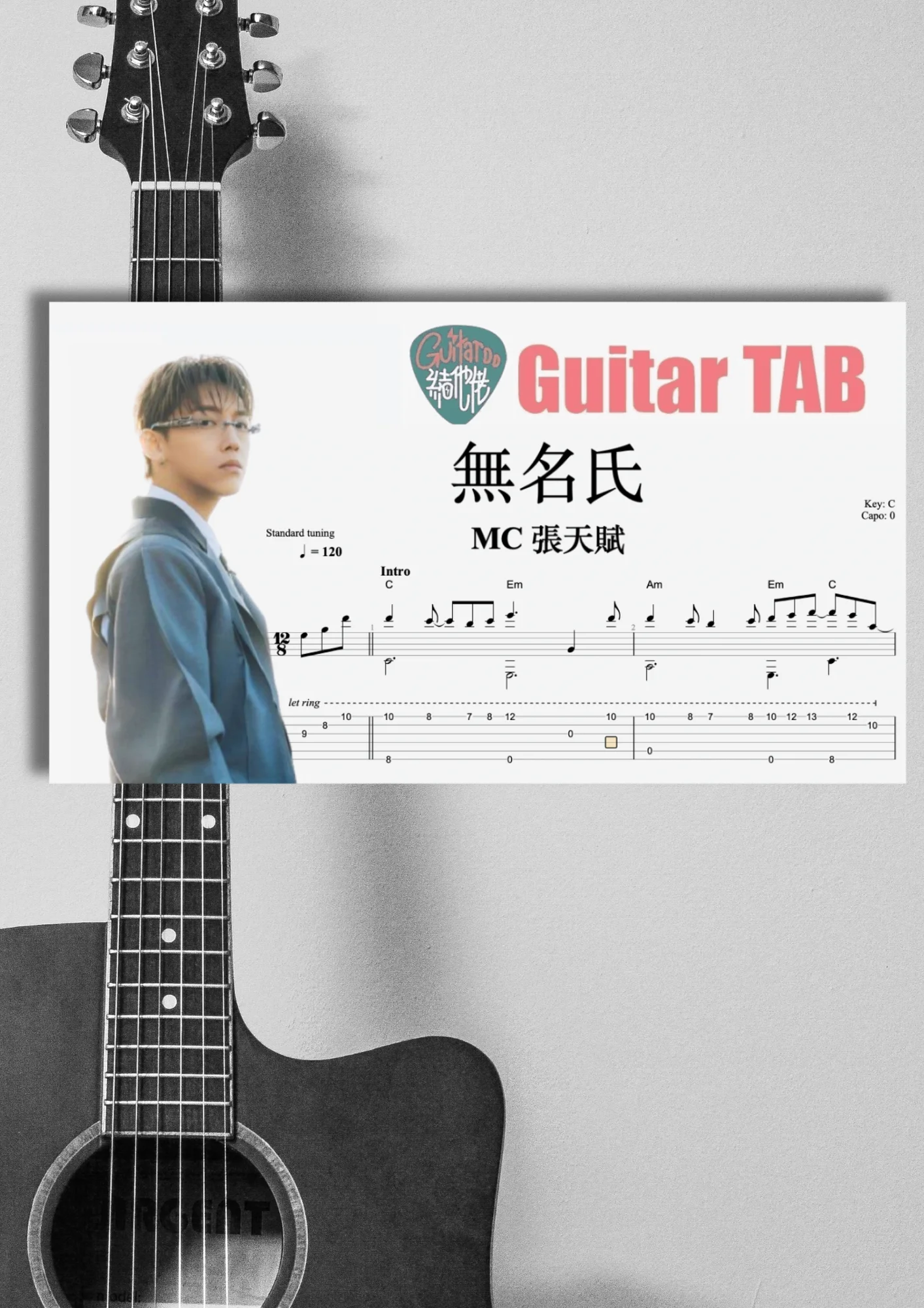 無名氏 - MC 張天賦 by Guitaroohk
