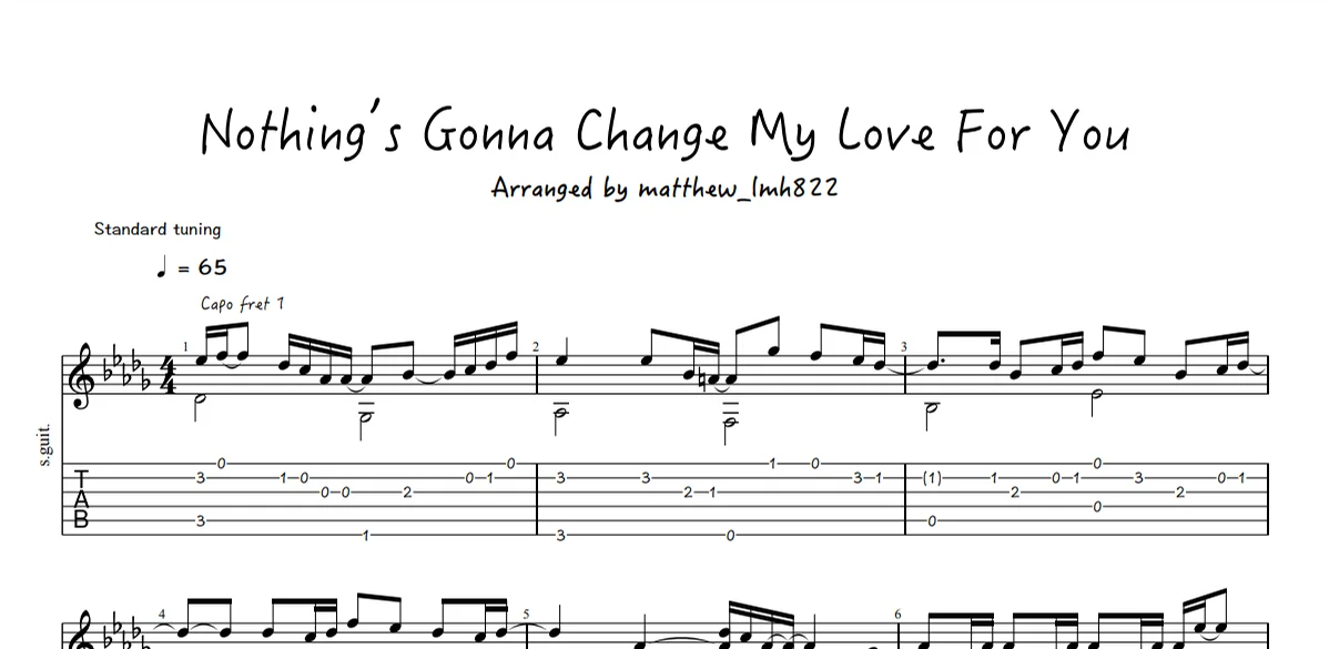 Nothing's Gonna Change My Love for You - George Benson by matthew_lmh822