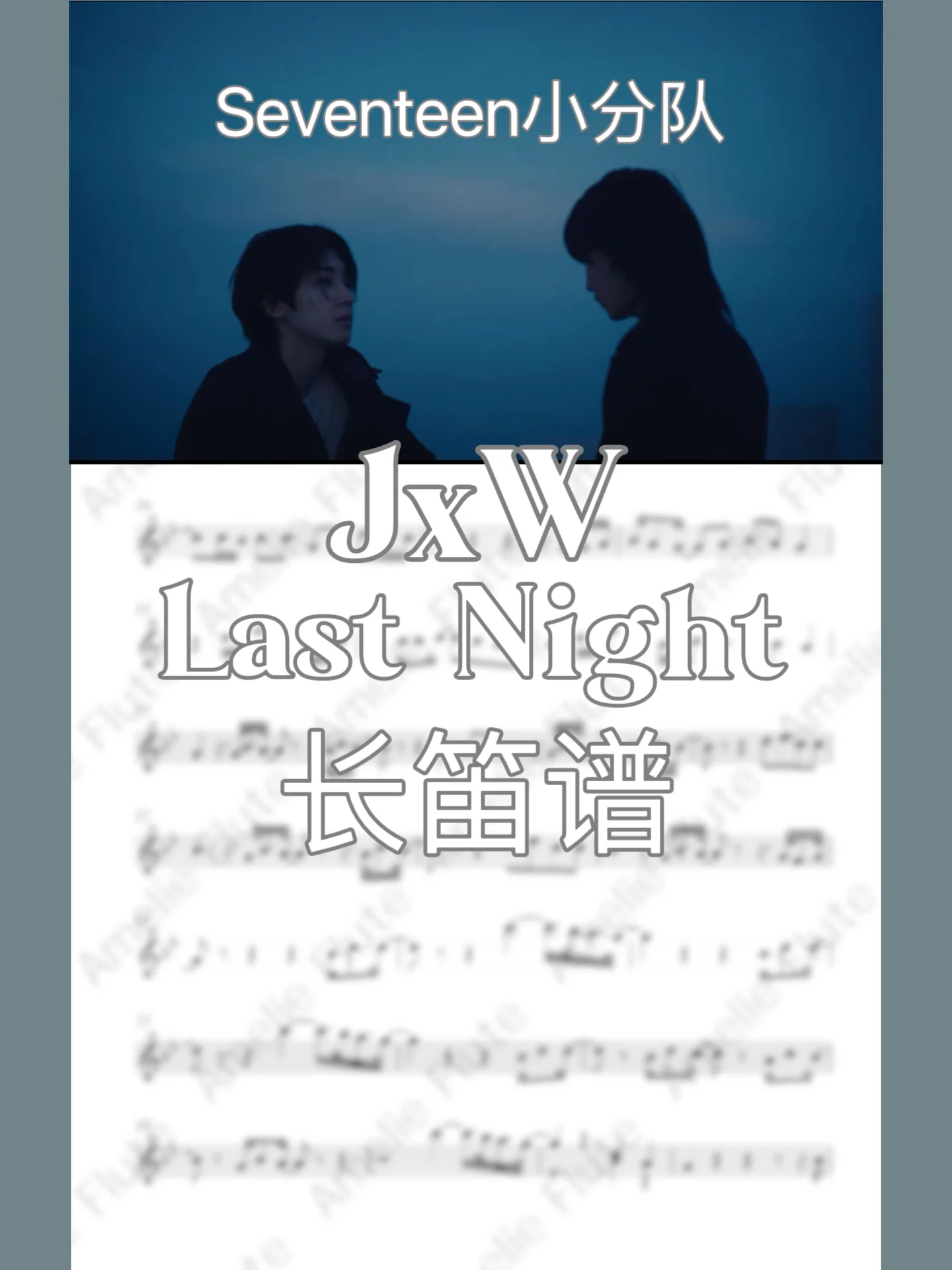 【KPOP】Last Night - Seventeen by Amelie Flute
