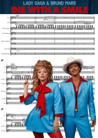 Die with a Smile - Bruno Mars y Lady Gaga (It is a version where the singers' voices are written to be performed by a Violin and Cello duo.) by Gabriela Iglesias