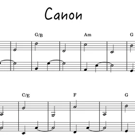 A collection of very easy piano sheet music that i