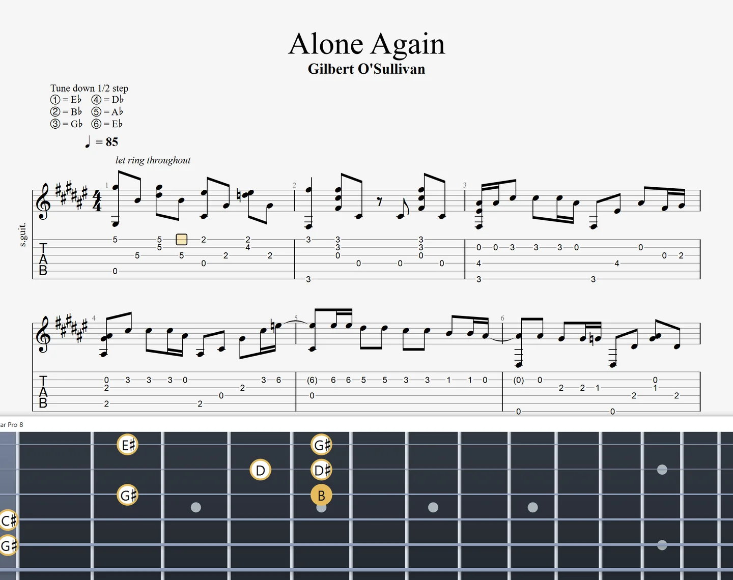 Alone Again - Gilbert O'Sullivan by Domisol-ti