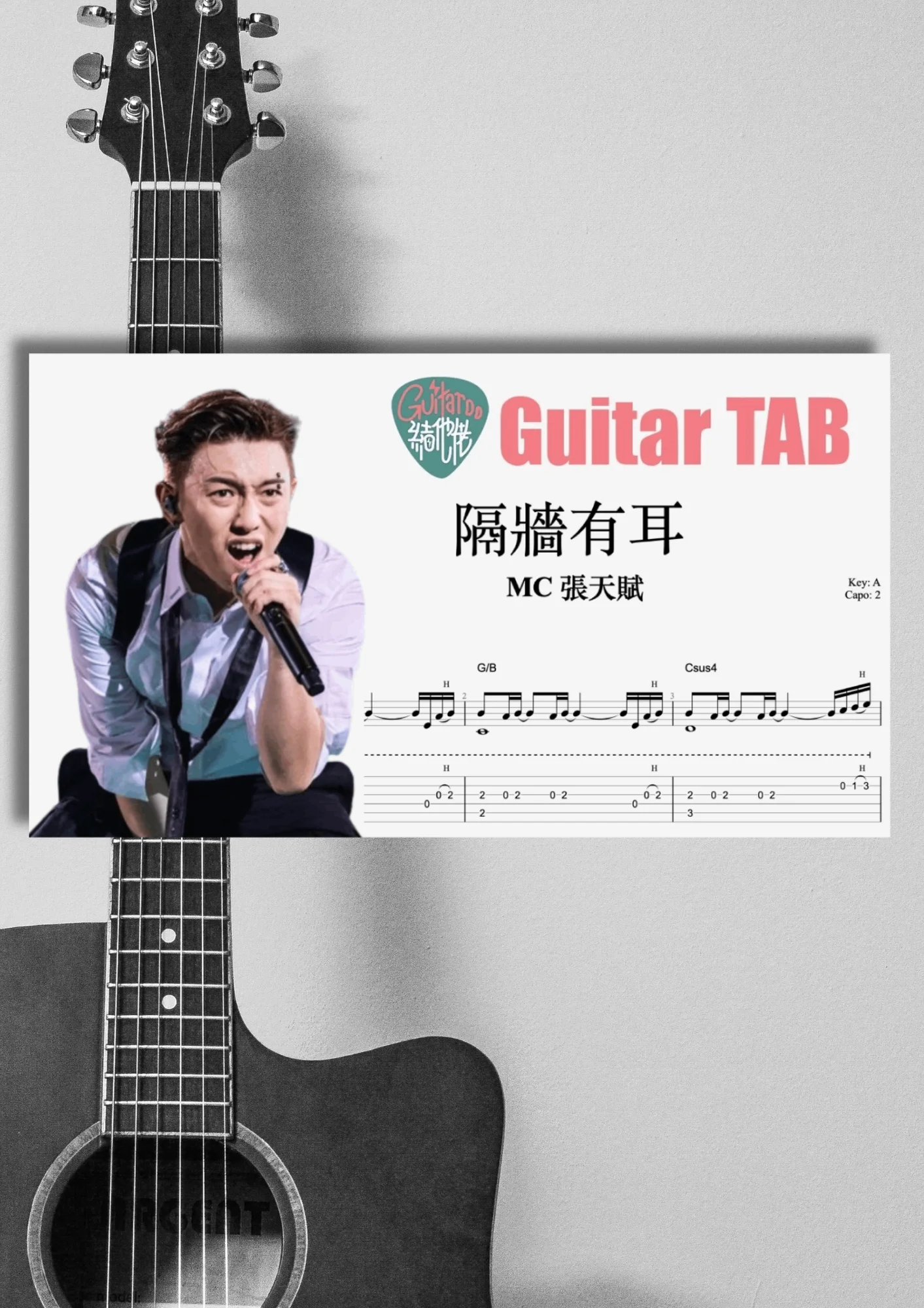 隔牆有耳 (Background Noise) - MC 張天賦 by Guitaroohk