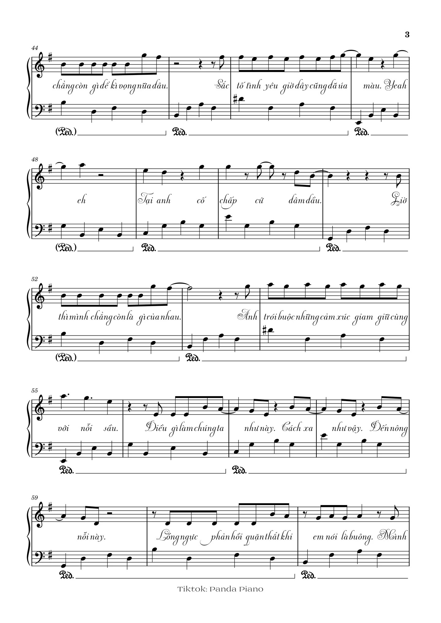 Anh biết rồi - RHYDER by Panda Piano - Page 3