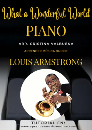 What A Wonderful World - Louis Armstrong by Cristina Valbuena