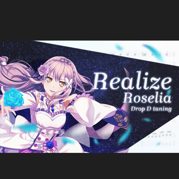 Realize - suzuki konomi (cover by Roselia) by yukishioko