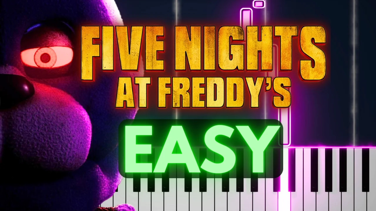 Five Nights At Freddy's - Main Theme Song - Yoav Landau by SheetMusicSimply