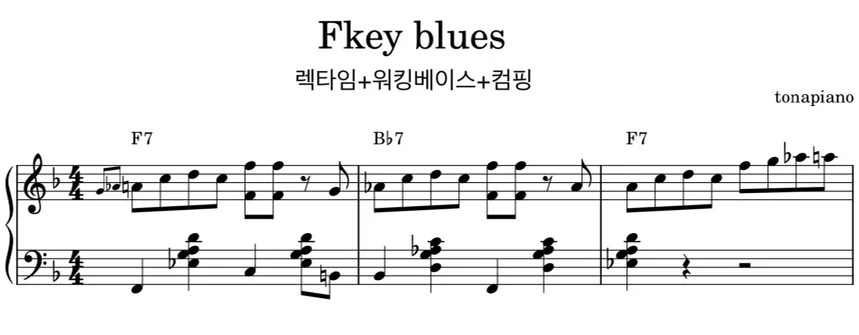 Fkey blues (solo piano) 1chours - tonapiano by tonapiano