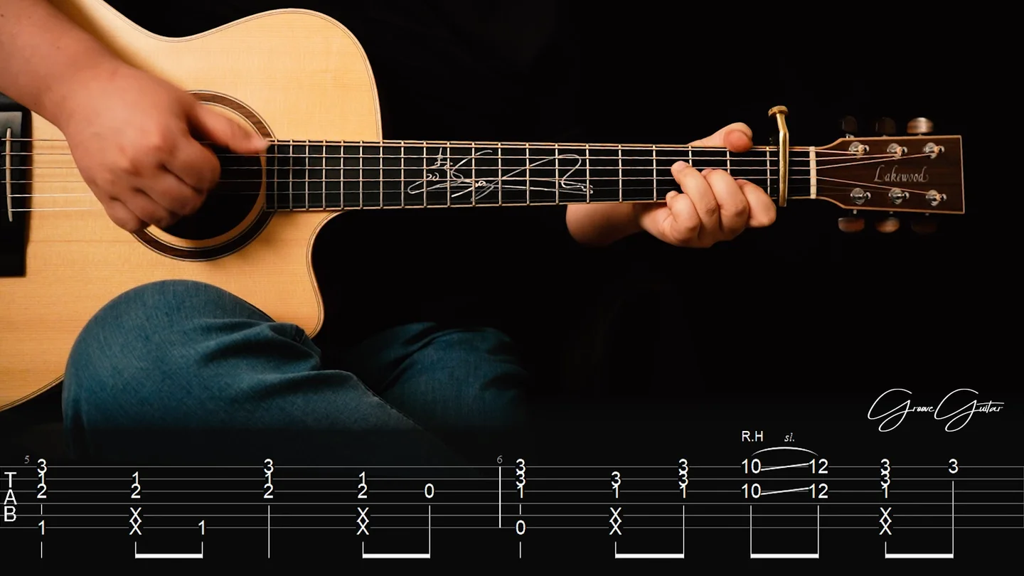 15.Magnetic - ILLIT 【★★☆☆☆】 Fingerstyle Tutorial 『TAB』 - ILLIT by GrooveGuitar