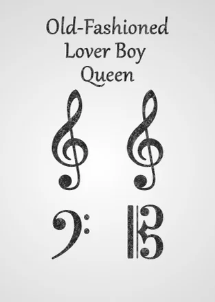 Old-Fashioned Lover Boy - Queen (for String Quartet) by César Baloa