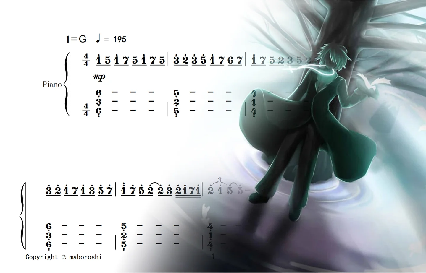 【修正】 《名無しの宣教師》 | Dynamix / 簡譜 - MIssionary by Loshi Ch. 洛希