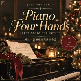 [4Hands] 겨울 크리스마스 연주회를 위한 재즈 캐롤 포핸즈