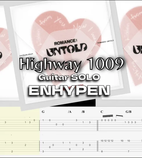 Highway 1009 (For Guitar SOLO) - ENHYPEN (FingerStyle - Full Ver.) by ViGuitarAmo (好吉他 Taiwan)