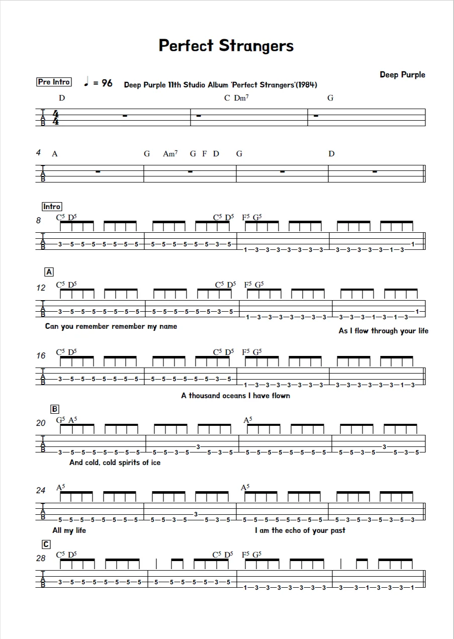 Perfect Strangers - Deep Purple by 김미(Kimme)