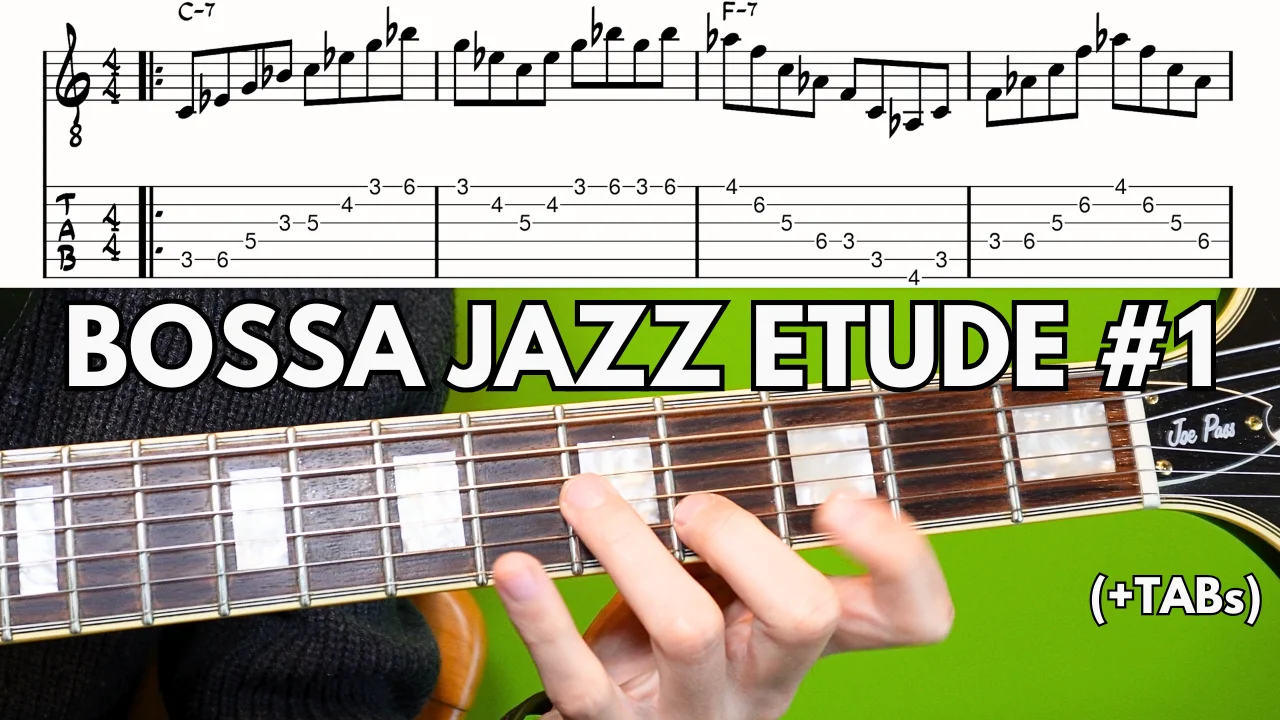 Bossa | Jazz Guitar Arpeggio Etude Ex.1 - Federico Bertolasi by Federico Bertolasi