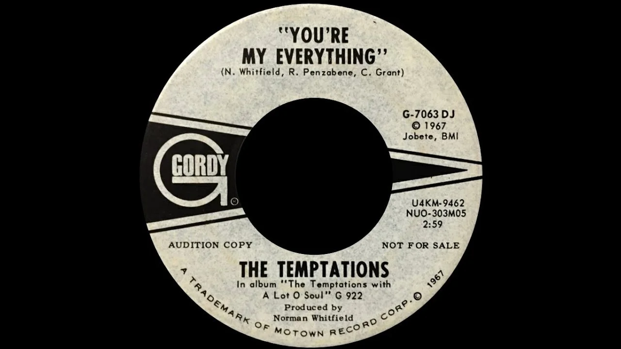 You're My Everything - The Temptations (Bass Guitar Score) by Jonathan Lai