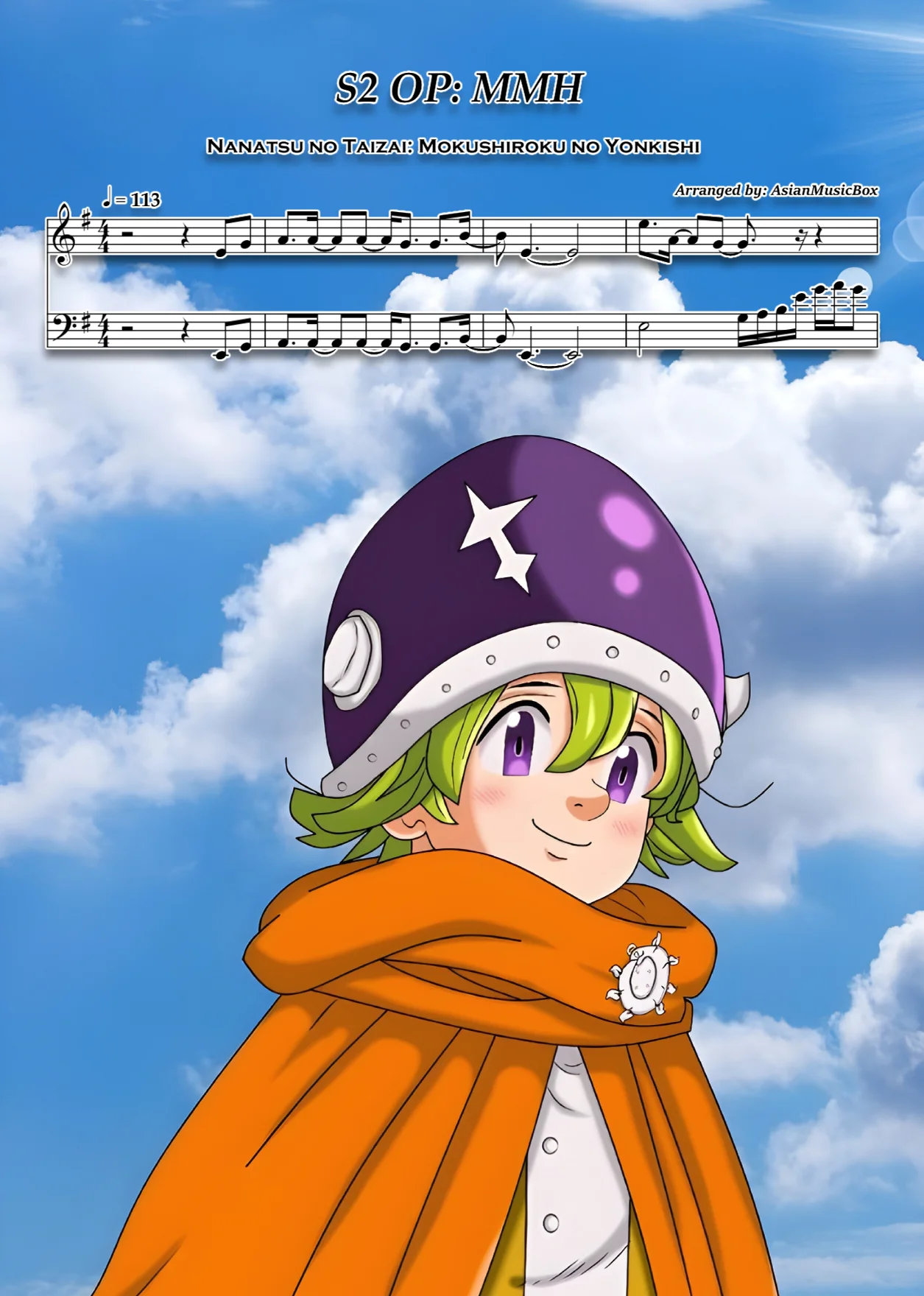 MMH (Nanatsu no Taizai: Mokushiroku no Yonkishi Opening) - UVERworld by AsianMusicBox