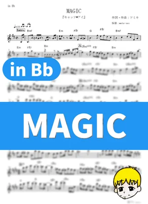 MAGIC - Ado (Cat's♥Eye / in Bb) by muta-sax