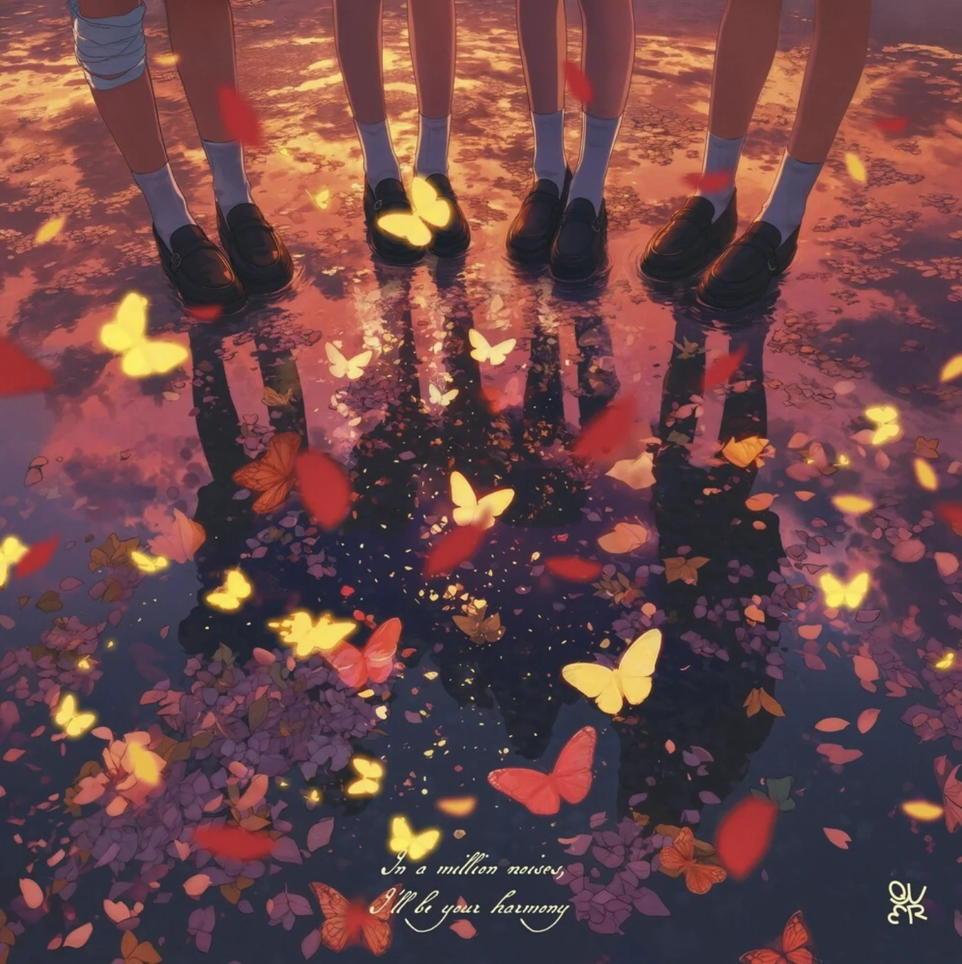 눈물참기 - QWER (Includes Ckey) by PIANOSUMM