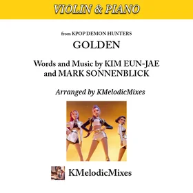 Golden (from KPop Demon Hunters) - Violin & Piano