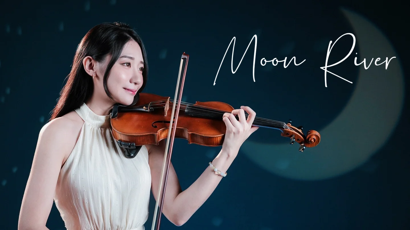 Moon River - Audrey Hepburn (Breakfast at Tiffany's OST Includes Instrumental) by Kathie Violin 黃品舒小提琴