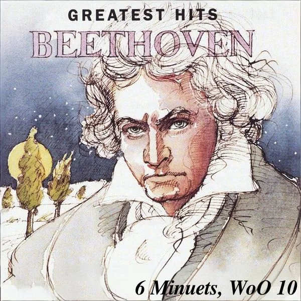 6 Minuets, WoO 10 No.2 in G Major - Ludwig van Beethoven ((by Leopold Godowsky), for Piano Original With Fingering) by poon