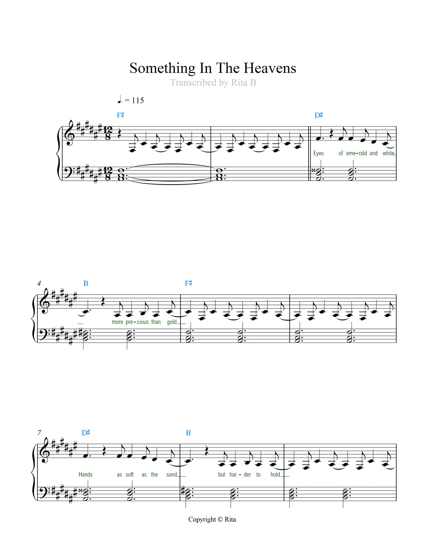 Something In The Heavens - 劉易斯·卡帕爾迪 (2 pdfs) by Rita B